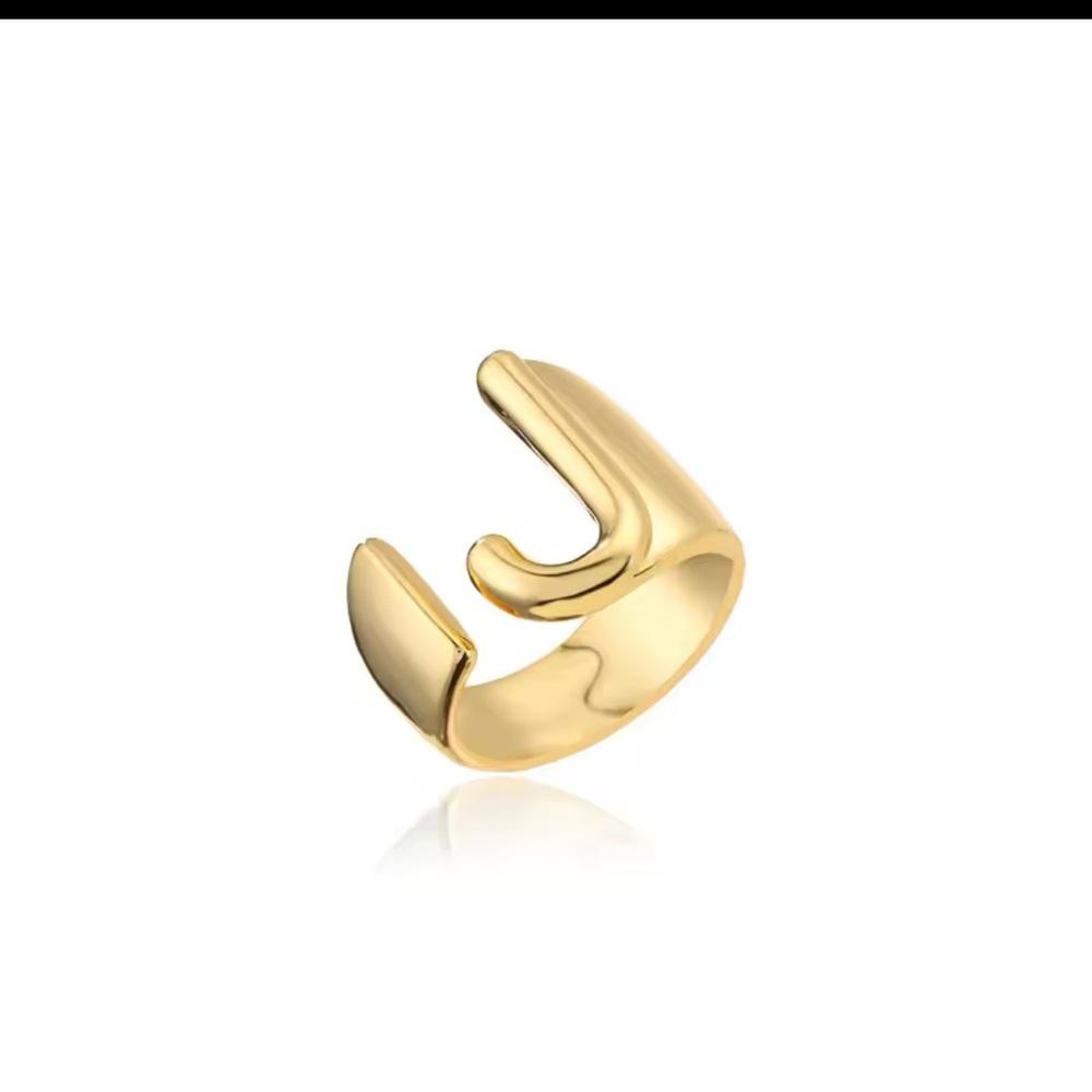 LETTER RING - Picture 3 of 6
